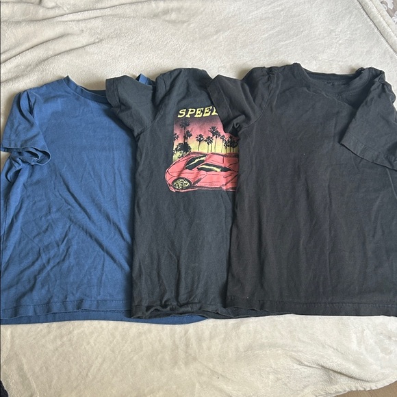 Nordstrom Other - 6T Nordstrom / Oshkosh/ Joe fresh Short Sleeve Tees in Black and Blue